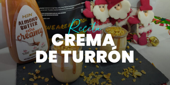 Crema de Turrón Navideño