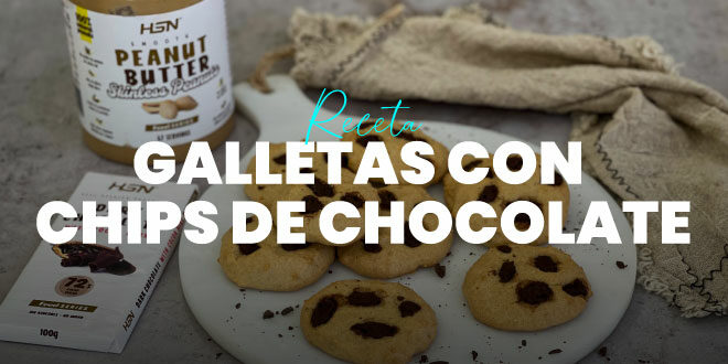 Galletas con Chips de Chocolate sin Harina de Trigo