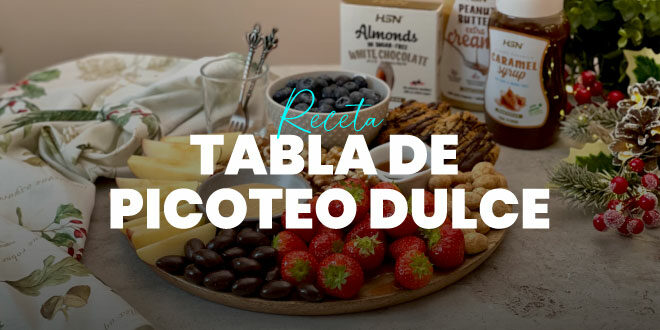 Tabla de Picoteo Dulce para Navidad