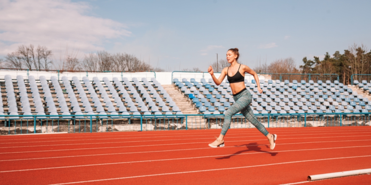 Entrenamiento de series atletismo