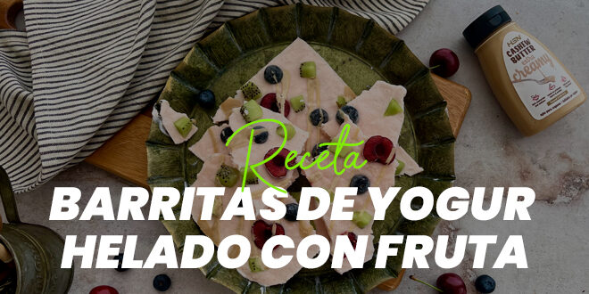 Barritas de Yogur Helado ricas en Proteína