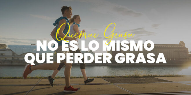 Quemar Grasa no es lo mismo que Perder Grasa Quemar Grasa no es lo mismo que Perder Grasa