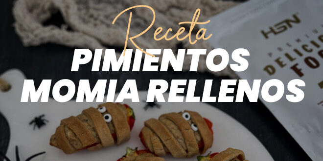 Pimientitos Momia para la Noche de Halloween Pimientitos Momia para la Noche de Halloween