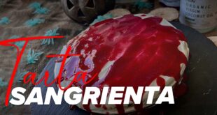 Tarta Sangrienta para Halloween