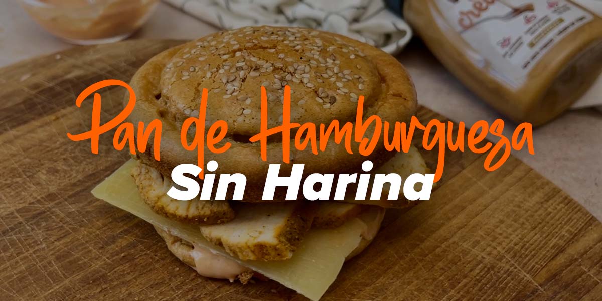 Pan de Hamburguesa Sin Harina