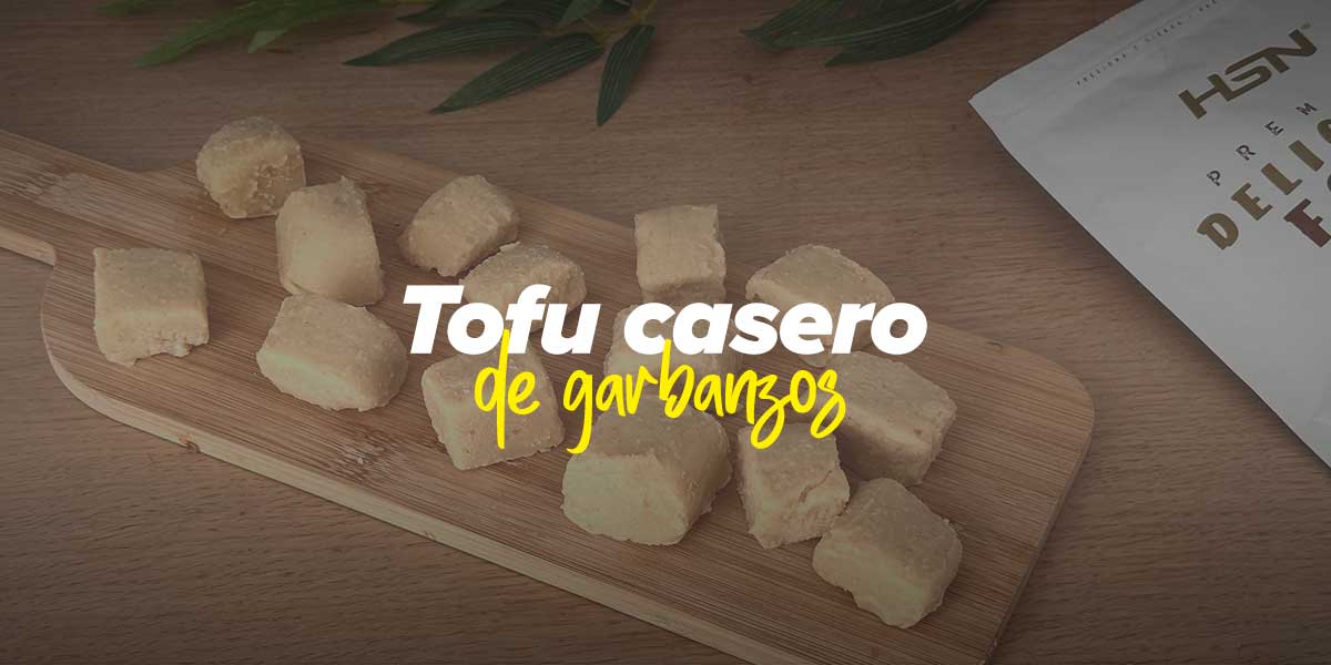 Tofu Casero de Garbanzo Receta Vegana HSN