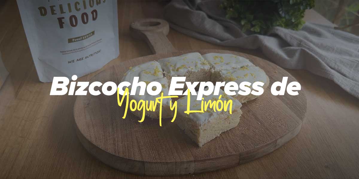Bizcocho Express de Yogur y Limón