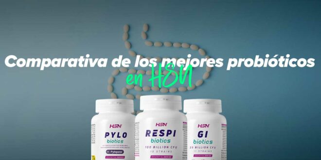 Comparativa de los mejores probióticos de HSNstore