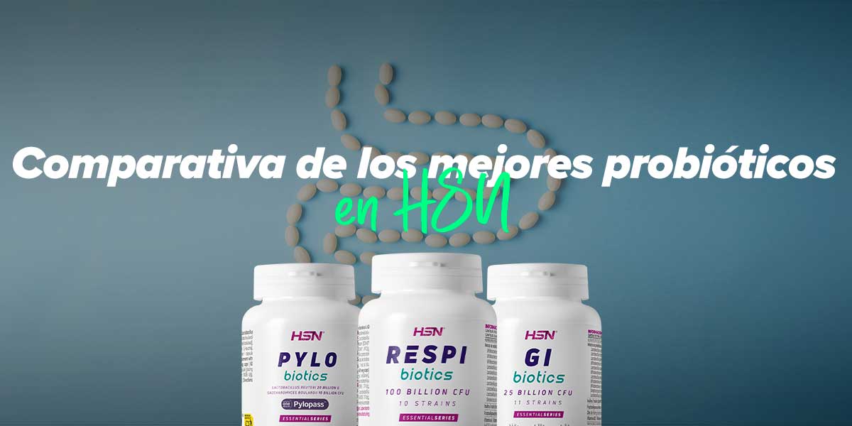 Comparativa de los mejores probióticos de HSNstore