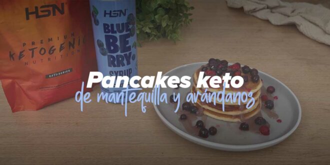 Keto Cakes de mantequilla y arándanos