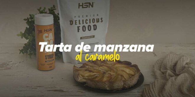 Tarta Fit de Manzana al Caramelo