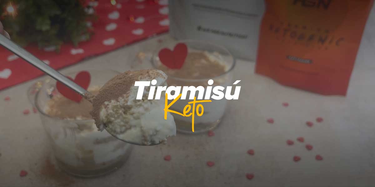 Tiramisú Keto Especial San Valentín