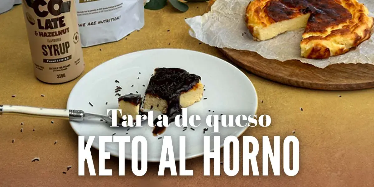 Tarta de Queso Keto al Horno
