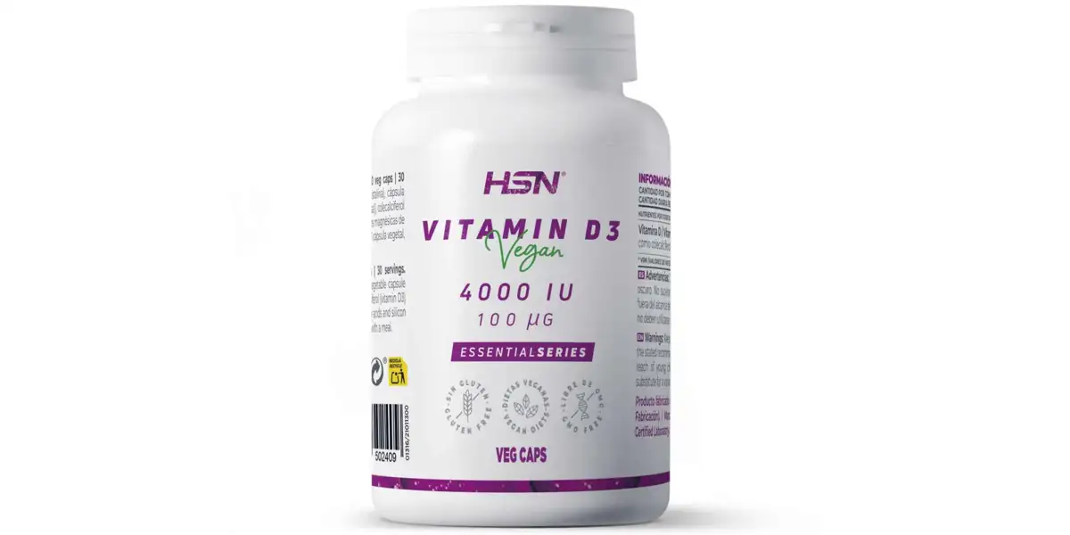 Vitamina D3 Vegana 4000UI de EssentialSeries