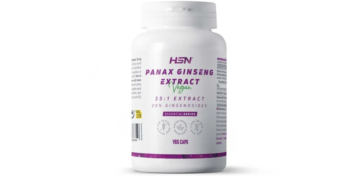 Extrait de Panax Ginseng (35:1) 400mg de EssentialSeries