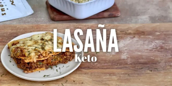 Lasaña Keto Fácil y Deliciosa