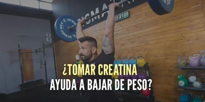 ¿Tomar creatina facilita la pérdida de peso?