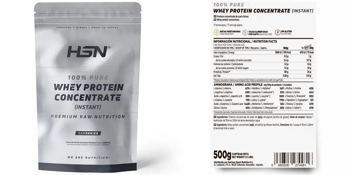 100% Whey Protein Concentrate