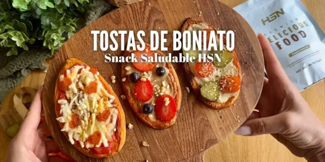 Tostas de Boniato: Snack Saludable HSN