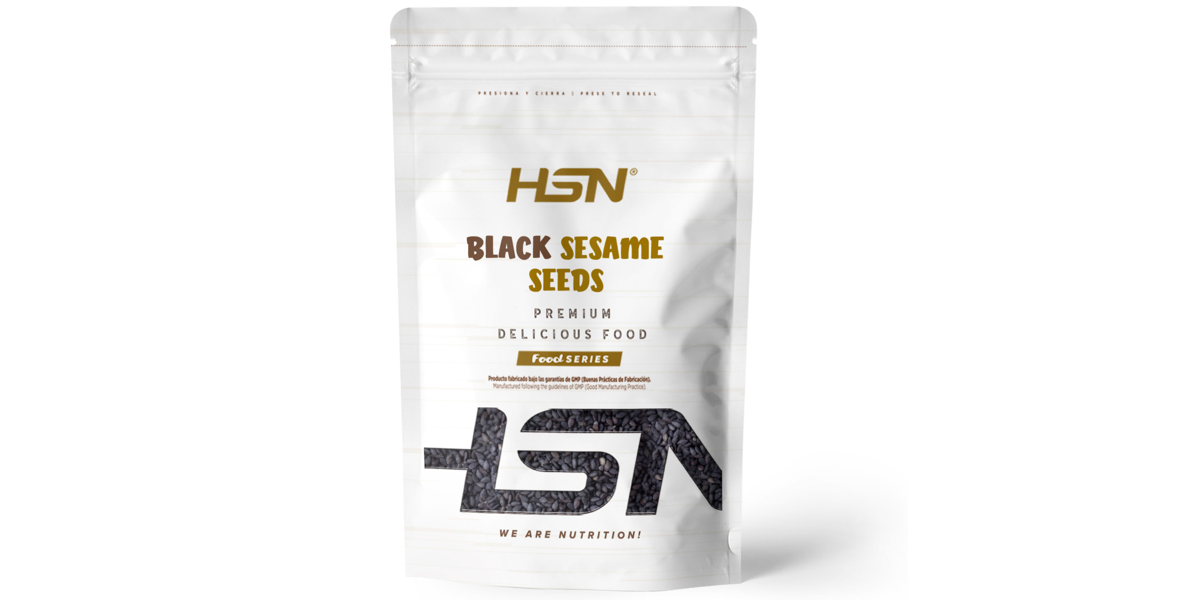 Graines de sésame noir non décortiquées HSN