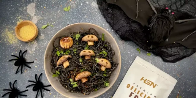 Pasta para Halloween, receta fácil, original y terrorífica