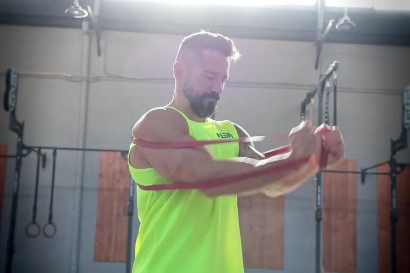 Cruces de polea con banda