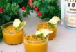 Chupitos de Calabaza Navideños con Parmesano Crujiente