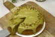 Cheesecake de pistacho sin azúcar