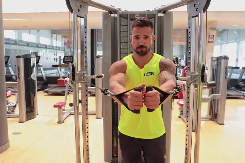 Aperturas con polea media