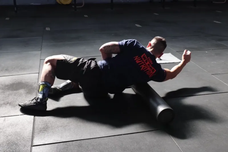 Foam Roller für Latissimus