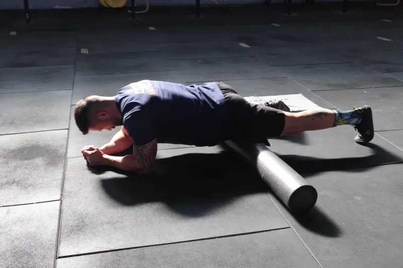 Foam Roller für Quadrizeps
