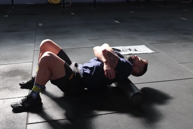 Thorakale Extension mit Foam Roller