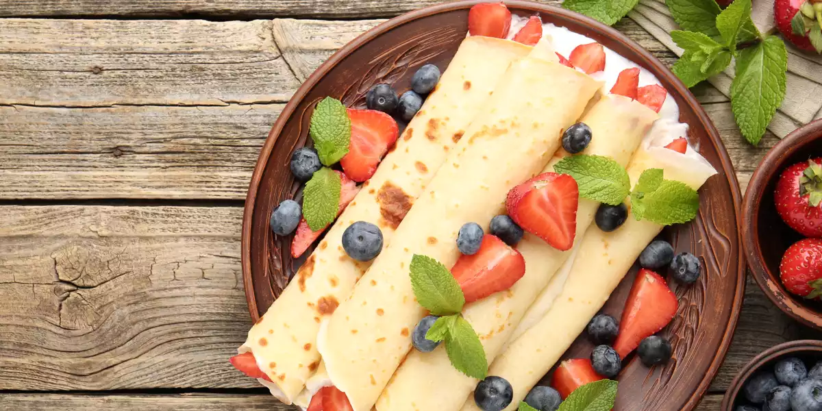 Crepes sin gluten Crepes sin gluten