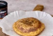 Empanada crujiente en airfryer con boloñesa vegana y queso