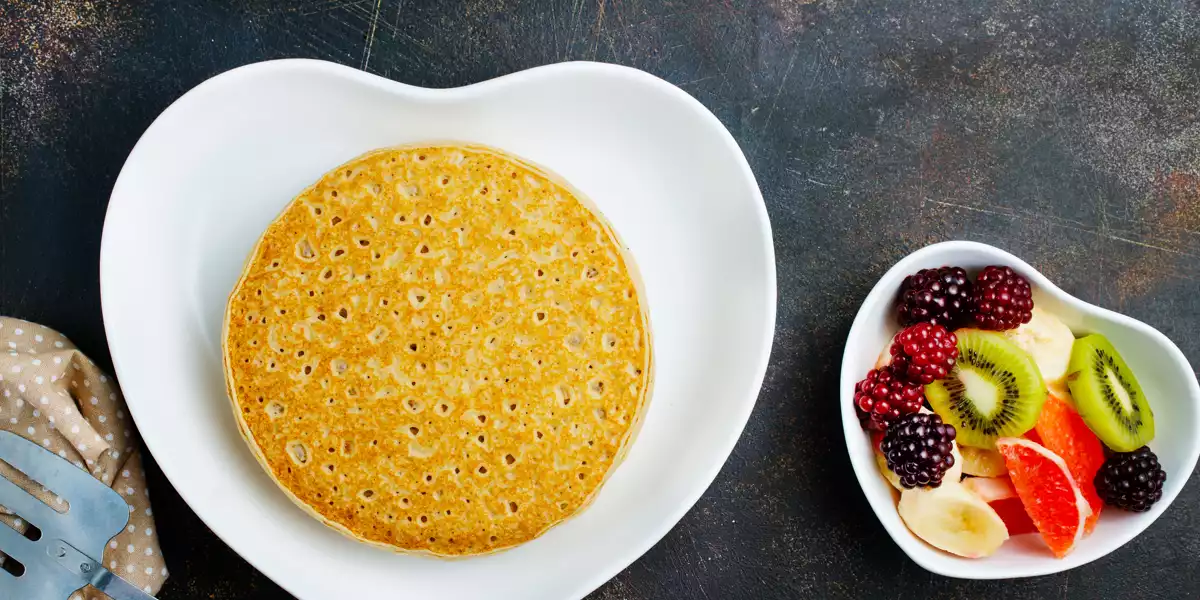 Pancake Golden con Toque de Canela