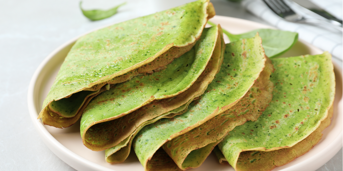 Tortitas de desayuno sin gluten con harina de guisante Tortitas de desayuno sin gluten con harina de guisante
