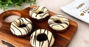 Mini donuts fit de chocolate