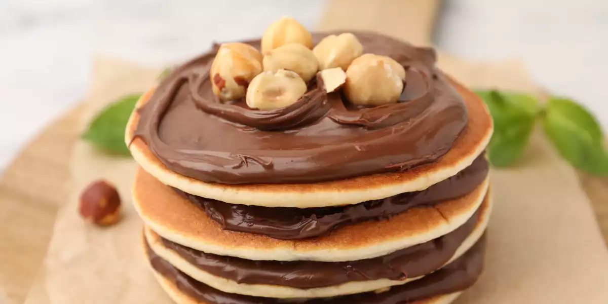 Tortitas con corazón fundente