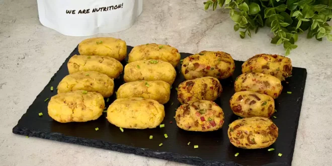 Croquetas de patata fit Croquetas de patata fit