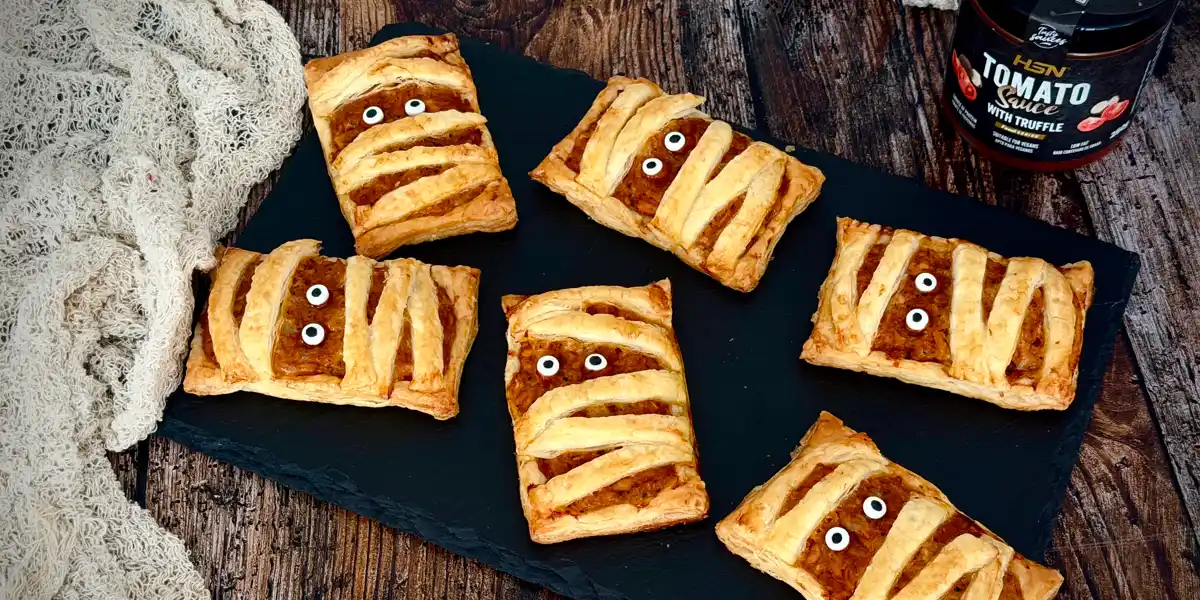 Momias de hojaldre rellenas de atún Momias de hojaldre rellenas de atún