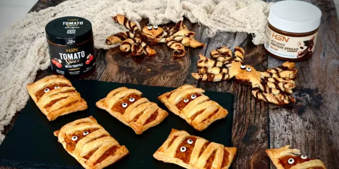 Recetas de Halloween con Hojaldre: Arañas de Chocolate y Momias de Atún Recetas de Halloween con Hojaldre: Arañas de Chocolate y Momias de Atún