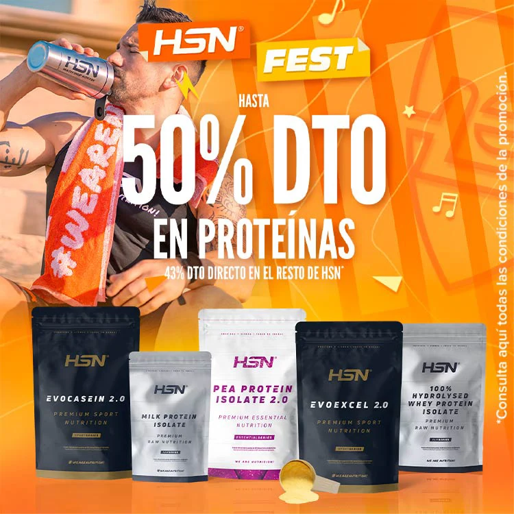 Hasta 50% DTO en Prote&iacute;nas