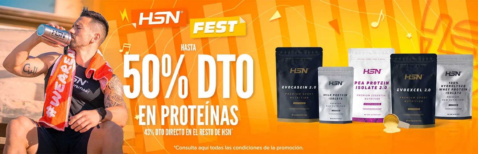 Hasta 50% DTO en Prote&iacute;nas