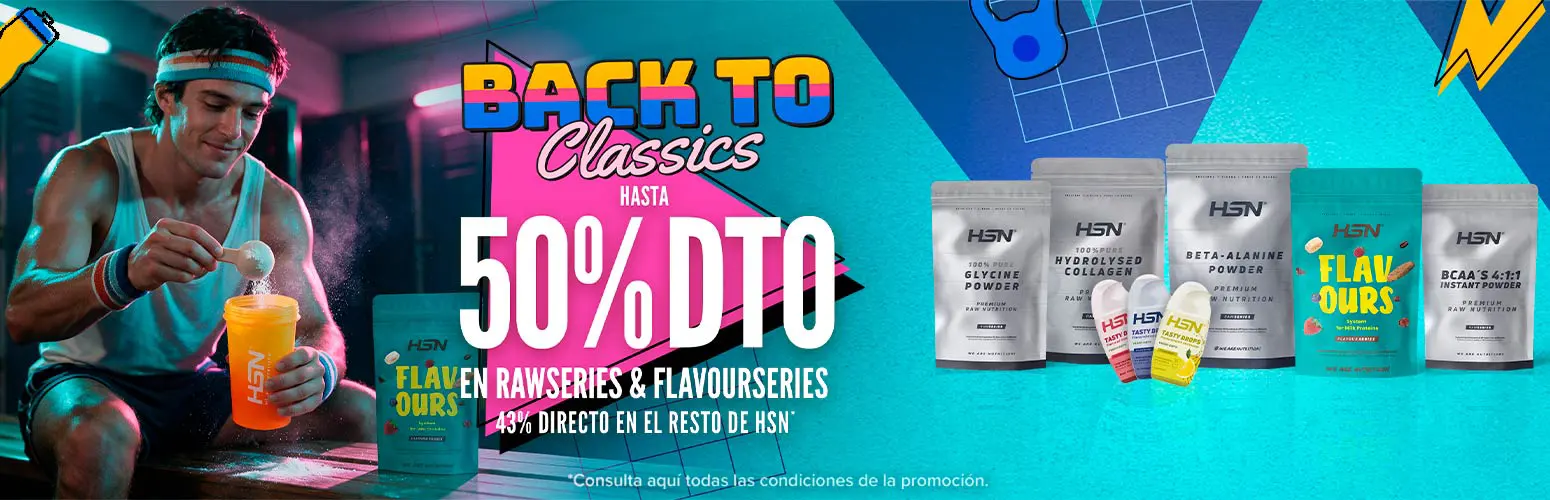 Hasta 50% DTO en RawSeries & FlavourSeries