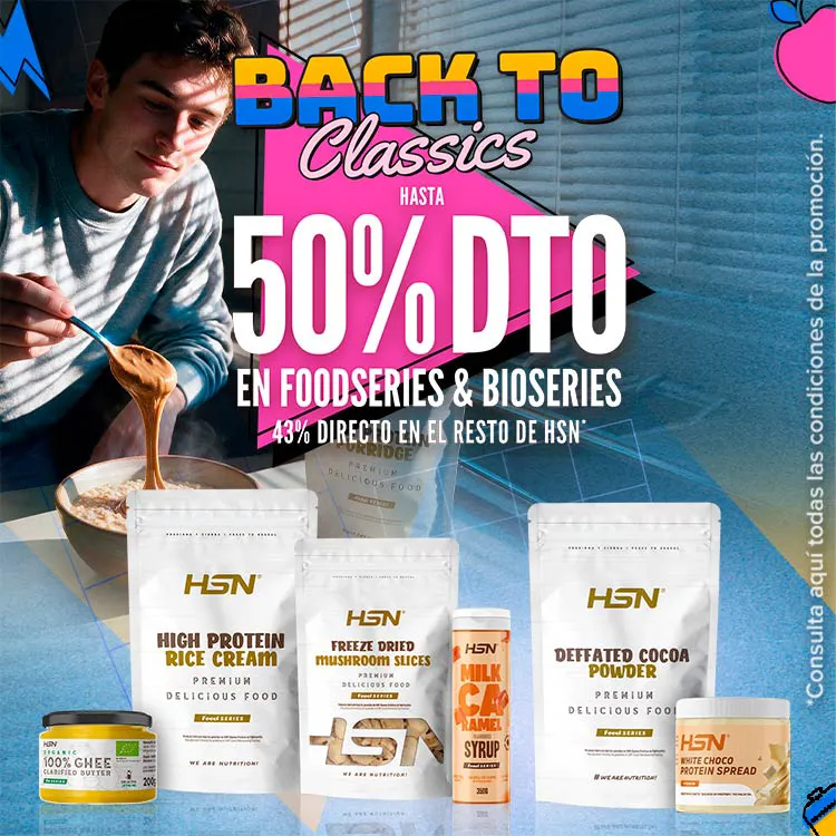 Hasta 50% DTO en FoodSeries & BioSeries