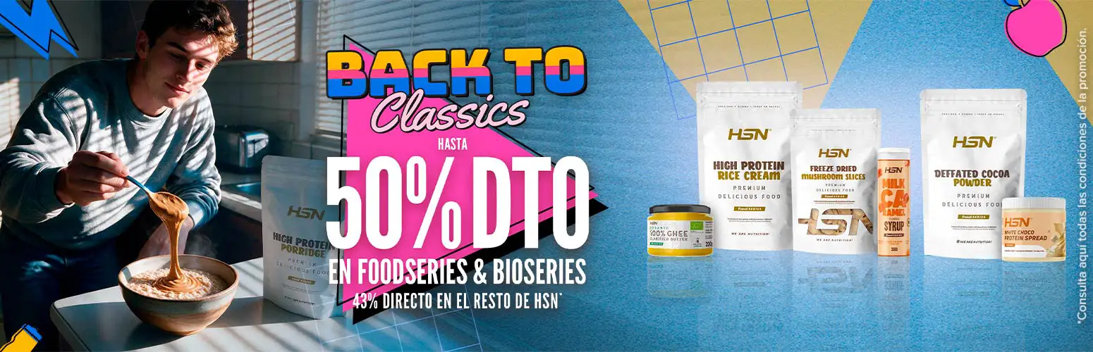 Hasta 50% DTO en FoodSeries & BioSeries