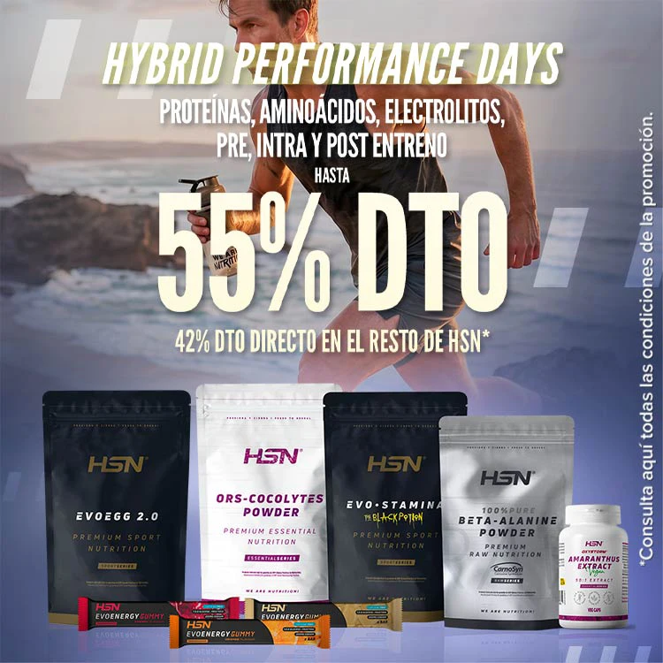 Hasta 55% DTO en Prote&iacute;nas, Amino&aacute;cidos, Electrolitos, Pre, Intra y Post Entreno