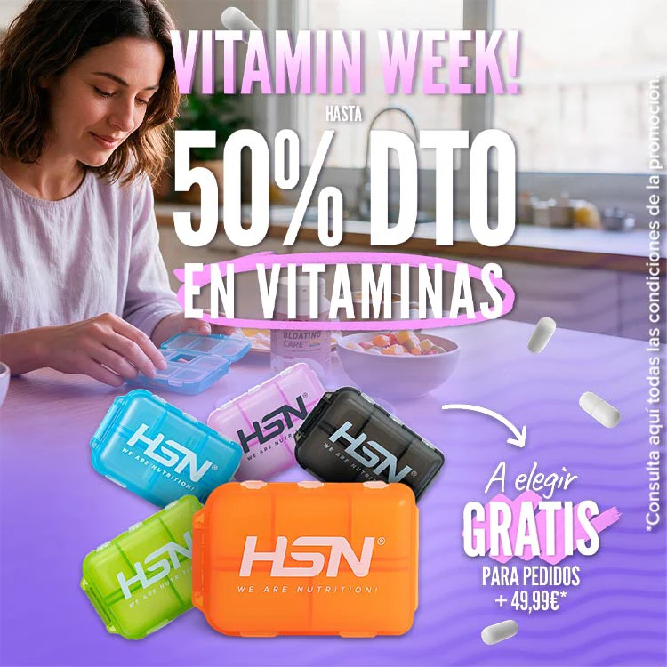 Hasta 50% DTO en Vitaminas