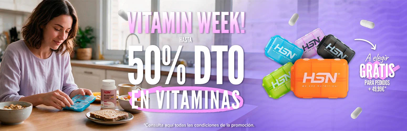 Hasta 50% DTO en Vitaminas