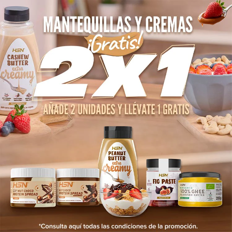 2x1 en Mantequillas y Cremas